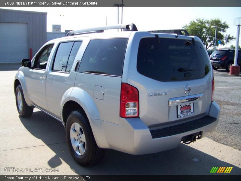 Silver Lightning / Graphite 2009 Nissan Pathfinder S