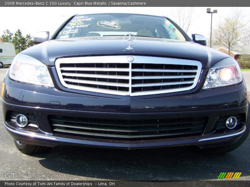 Capri Blue Metallic / Savanna/Cashmere 2008 Mercedes-Benz C 300 Luxury