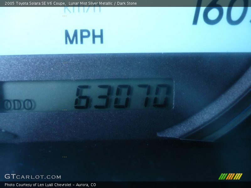 Lunar Mist Silver Metallic / Dark Stone 2005 Toyota Solara SE V6 Coupe