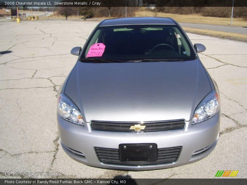 Silverstone Metallic / Gray 2008 Chevrolet Impala LS