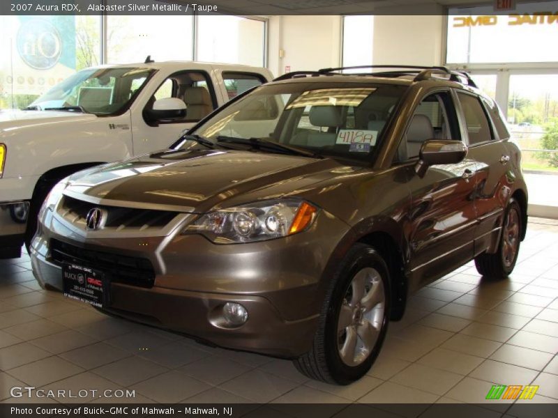 Alabaster Silver Metallic / Taupe 2007 Acura RDX