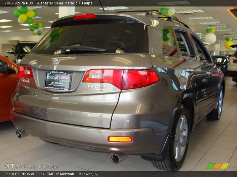 Alabaster Silver Metallic / Taupe 2007 Acura RDX