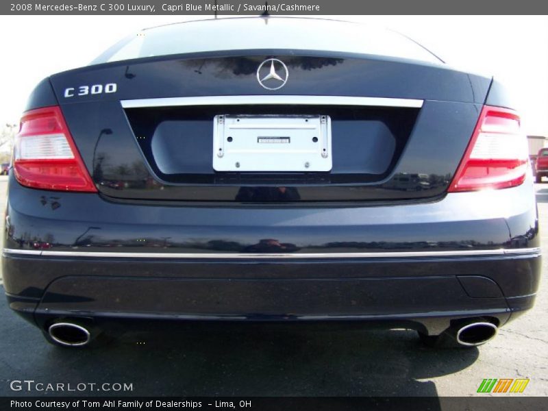 Capri Blue Metallic / Savanna/Cashmere 2008 Mercedes-Benz C 300 Luxury