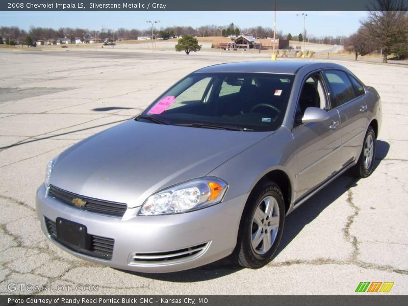 Silverstone Metallic / Gray 2008 Chevrolet Impala LS
