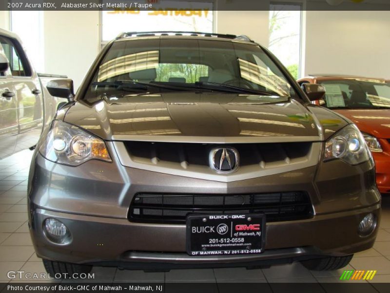 Alabaster Silver Metallic / Taupe 2007 Acura RDX