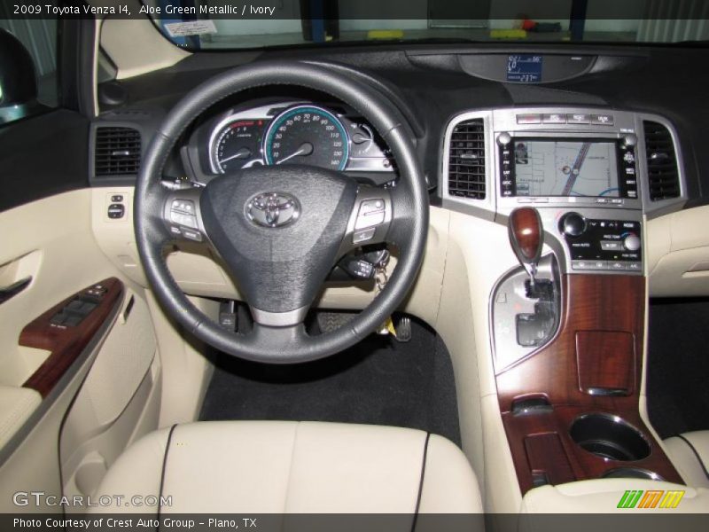 Aloe Green Metallic / Ivory 2009 Toyota Venza I4
