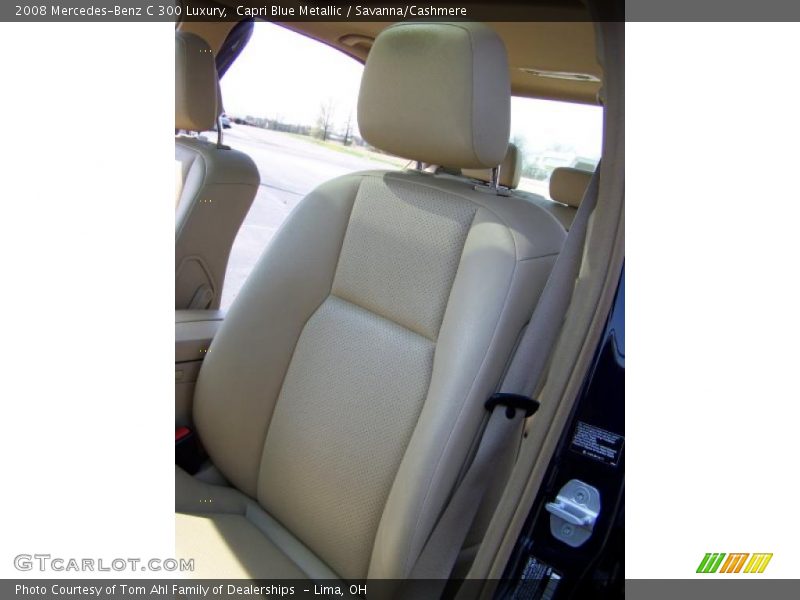 Capri Blue Metallic / Savanna/Cashmere 2008 Mercedes-Benz C 300 Luxury