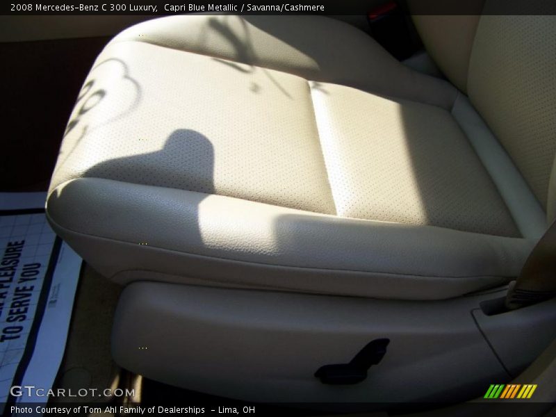 Capri Blue Metallic / Savanna/Cashmere 2008 Mercedes-Benz C 300 Luxury