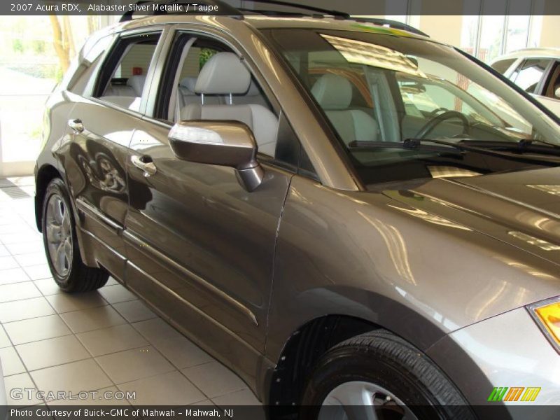 Alabaster Silver Metallic / Taupe 2007 Acura RDX