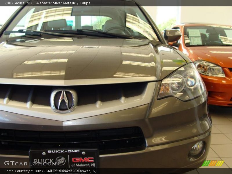 Alabaster Silver Metallic / Taupe 2007 Acura RDX
