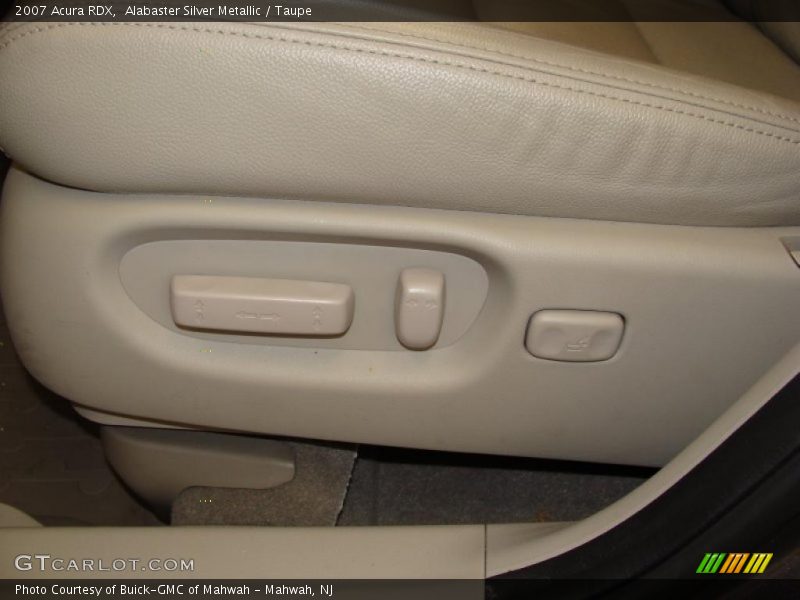 Alabaster Silver Metallic / Taupe 2007 Acura RDX