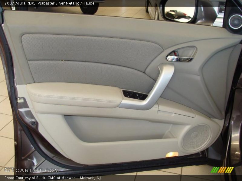 Alabaster Silver Metallic / Taupe 2007 Acura RDX