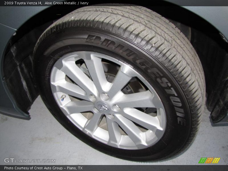Aloe Green Metallic / Ivory 2009 Toyota Venza I4