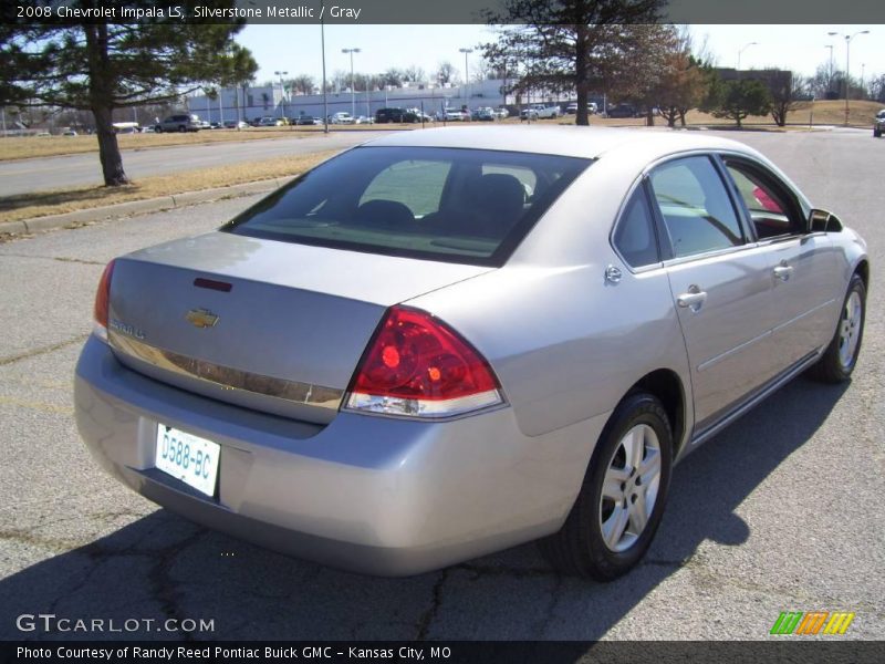 Silverstone Metallic / Gray 2008 Chevrolet Impala LS