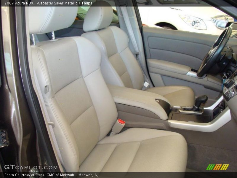 Alabaster Silver Metallic / Taupe 2007 Acura RDX