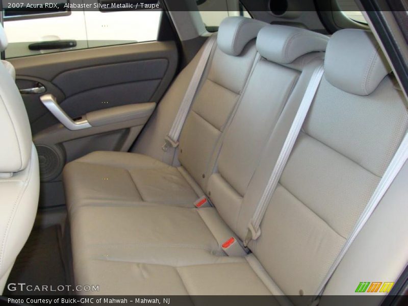 Alabaster Silver Metallic / Taupe 2007 Acura RDX