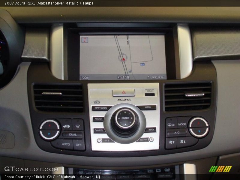 Alabaster Silver Metallic / Taupe 2007 Acura RDX