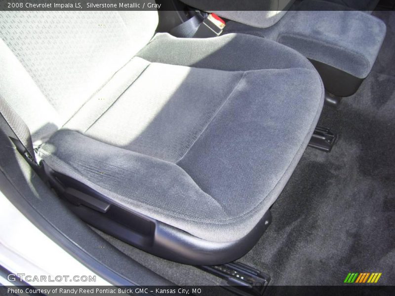 Silverstone Metallic / Gray 2008 Chevrolet Impala LS