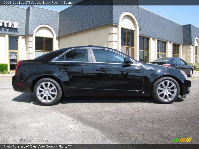 Black Raven / Ebony 2008 Cadillac CTS Sedan
