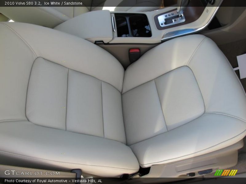 Ice White / Sandstone 2010 Volvo S80 3.2