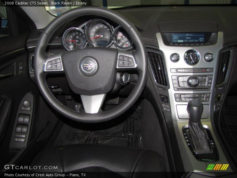 Black Raven / Ebony 2008 Cadillac CTS Sedan