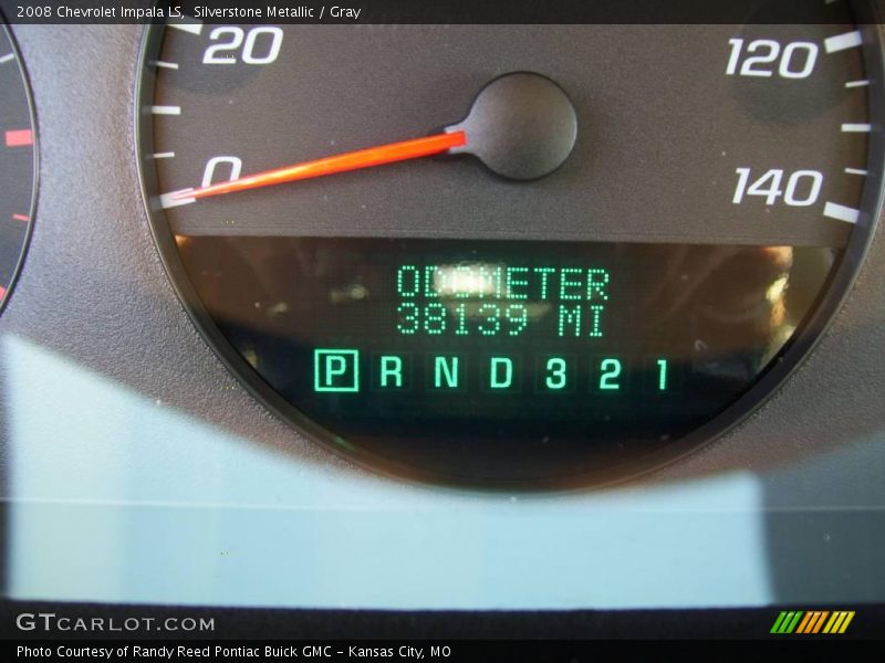 Silverstone Metallic / Gray 2008 Chevrolet Impala LS