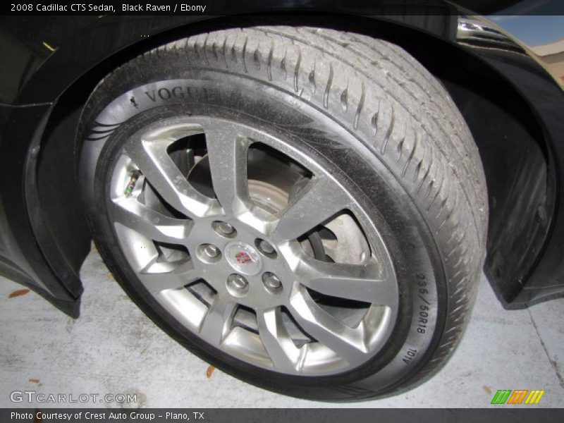 Black Raven / Ebony 2008 Cadillac CTS Sedan