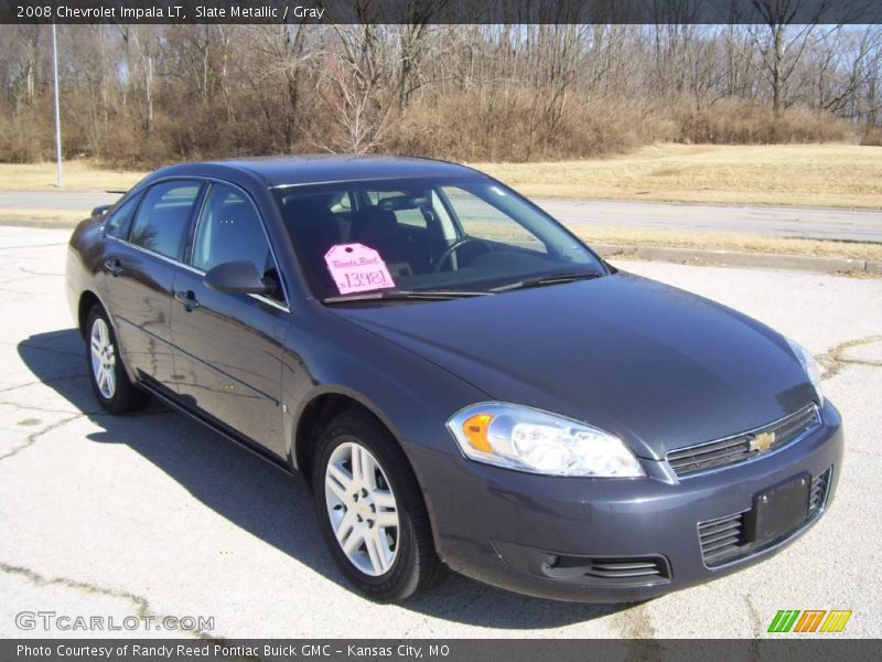 Slate Metallic / Gray 2008 Chevrolet Impala LT
