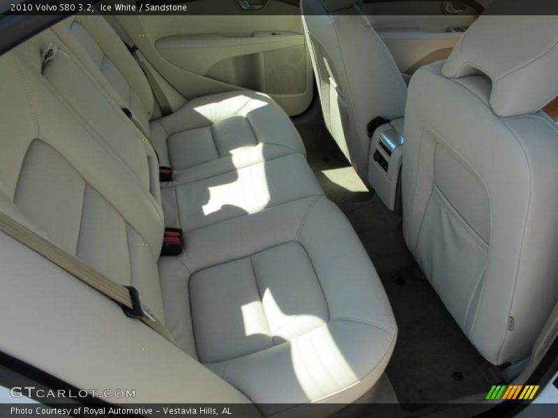 Ice White / Sandstone 2010 Volvo S80 3.2