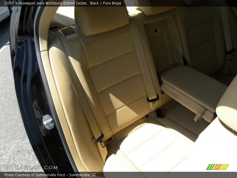 Black / Pure Beige 2007 Volkswagen Jetta Wolfsburg Edition Sedan