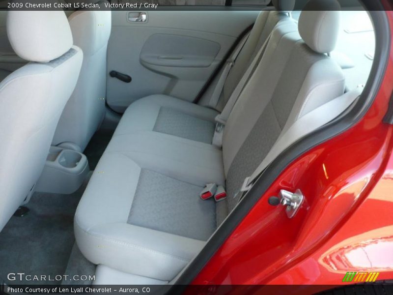 Victory Red / Gray 2009 Chevrolet Cobalt LS Sedan