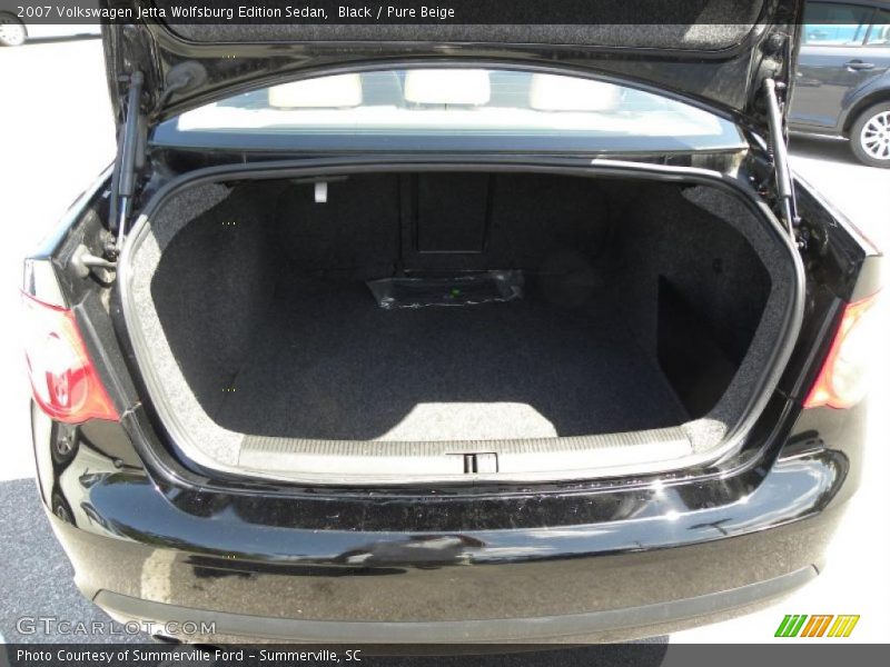 Black / Pure Beige 2007 Volkswagen Jetta Wolfsburg Edition Sedan