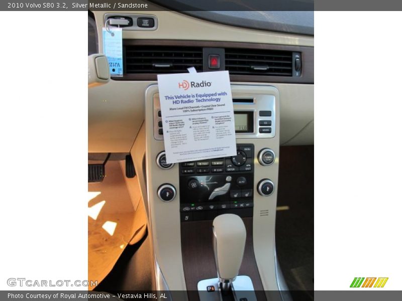 Silver Metallic / Sandstone 2010 Volvo S80 3.2