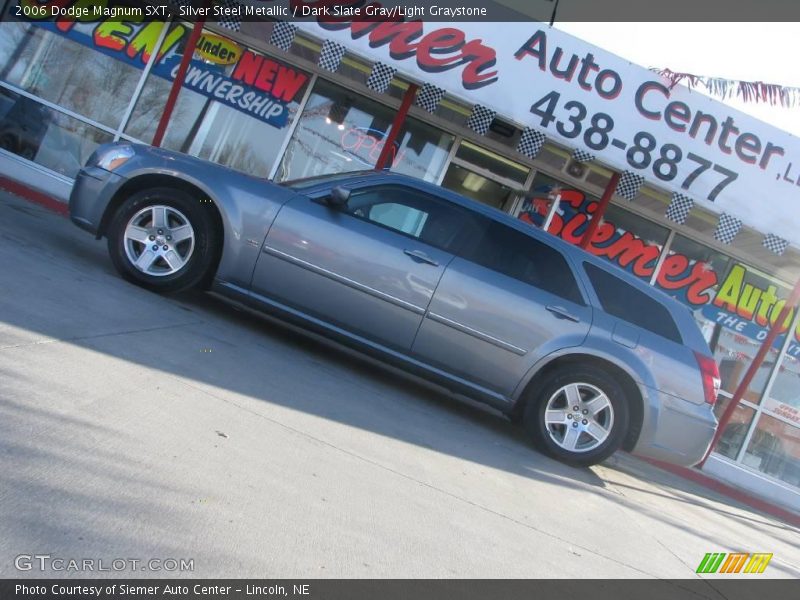 Silver Steel Metallic / Dark Slate Gray/Light Graystone 2006 Dodge Magnum SXT