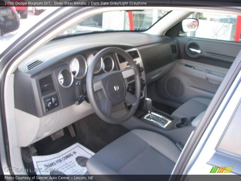 Silver Steel Metallic / Dark Slate Gray/Light Graystone 2006 Dodge Magnum SXT