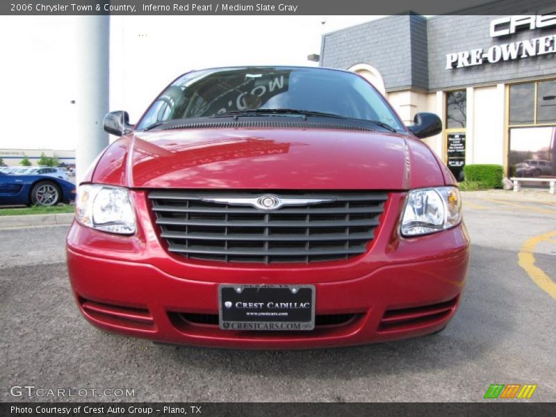 Inferno Red Pearl / Medium Slate Gray 2006 Chrysler Town & Country