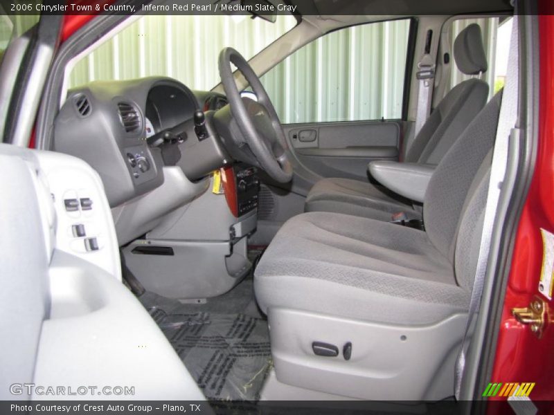 Inferno Red Pearl / Medium Slate Gray 2006 Chrysler Town & Country
