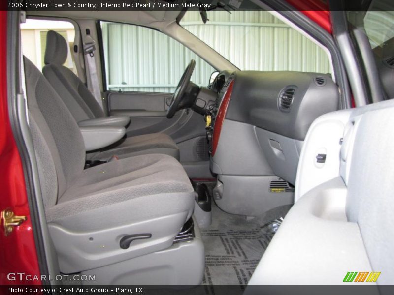 Inferno Red Pearl / Medium Slate Gray 2006 Chrysler Town & Country