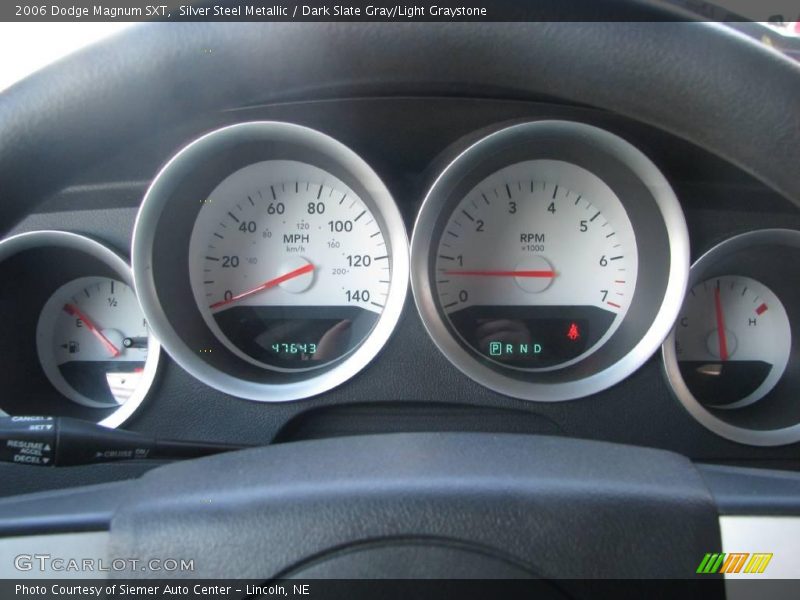 Silver Steel Metallic / Dark Slate Gray/Light Graystone 2006 Dodge Magnum SXT
