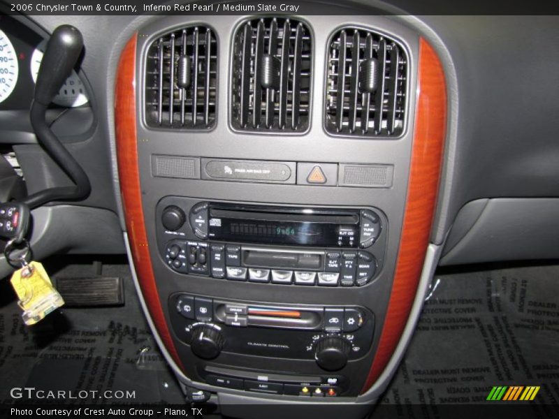 Inferno Red Pearl / Medium Slate Gray 2006 Chrysler Town & Country
