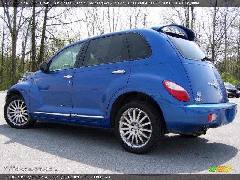 Ocean Blue Pearl / Pastel Slate Gray/Blue 2007 Chrysler PT Cruiser Street Cruiser Pacific Coast Highway Edition