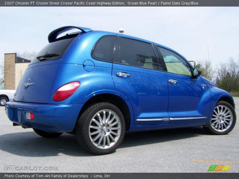 Ocean Blue Pearl / Pastel Slate Gray/Blue 2007 Chrysler PT Cruiser Street Cruiser Pacific Coast Highway Edition