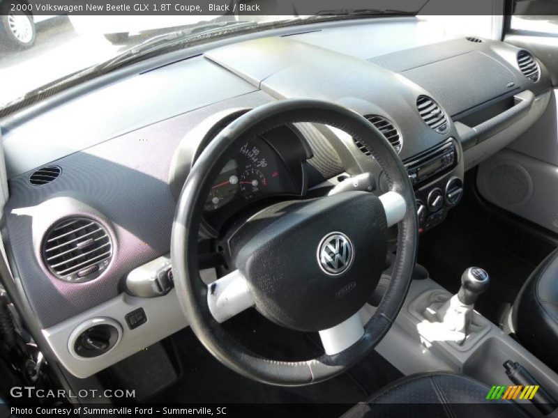 Black / Black 2000 Volkswagen New Beetle GLX 1.8T Coupe