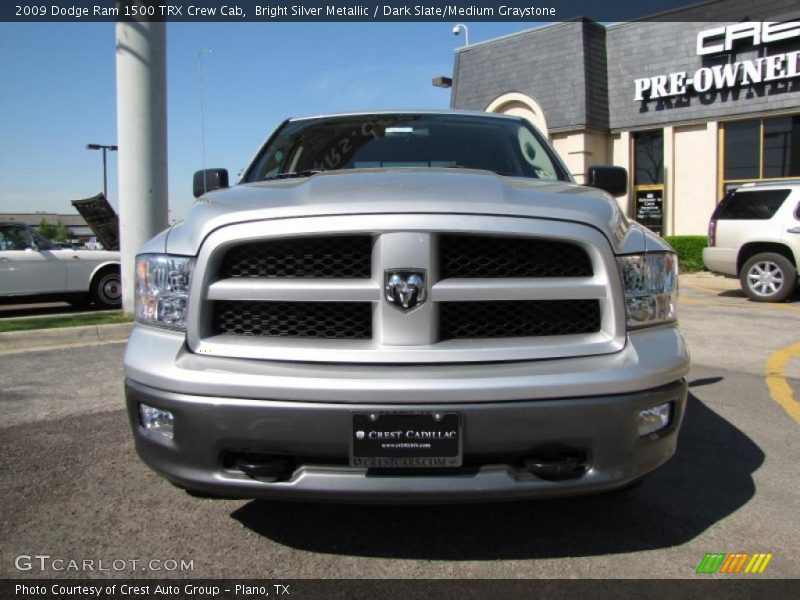 Bright Silver Metallic / Dark Slate/Medium Graystone 2009 Dodge Ram 1500 TRX Crew Cab