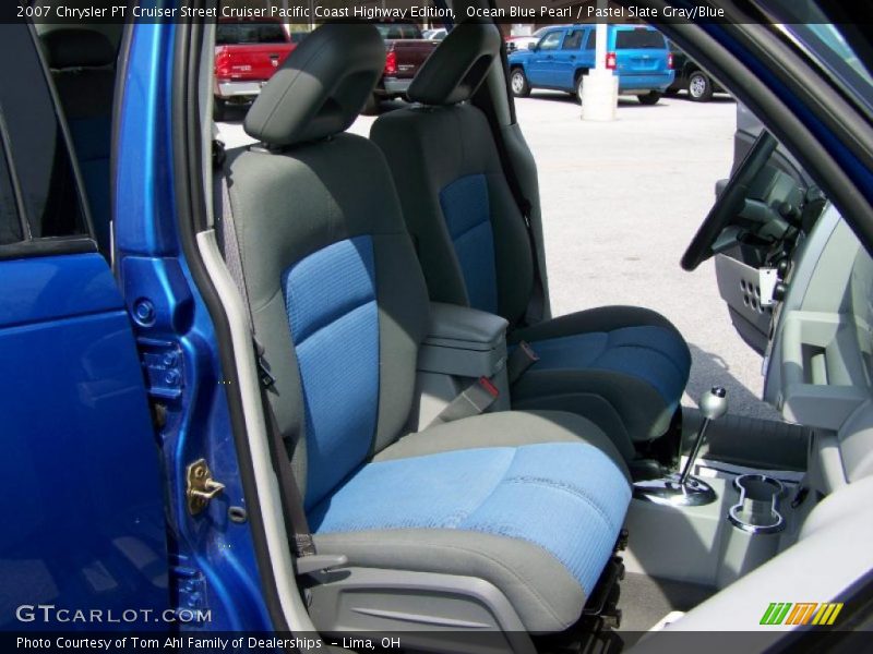 Ocean Blue Pearl / Pastel Slate Gray/Blue 2007 Chrysler PT Cruiser Street Cruiser Pacific Coast Highway Edition