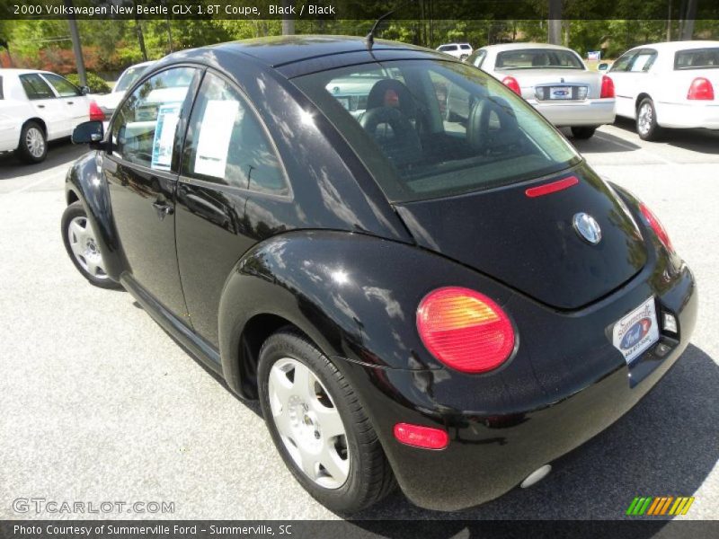 Black / Black 2000 Volkswagen New Beetle GLX 1.8T Coupe