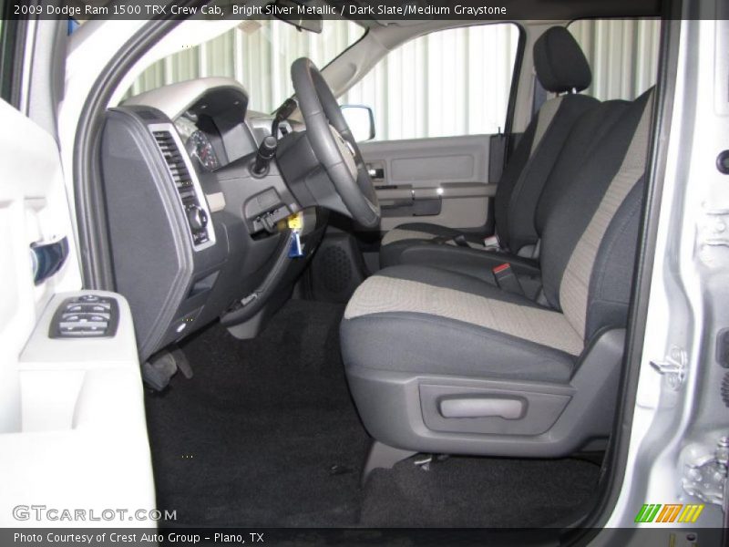 Bright Silver Metallic / Dark Slate/Medium Graystone 2009 Dodge Ram 1500 TRX Crew Cab