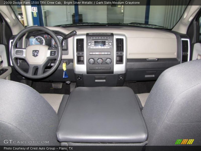 Bright Silver Metallic / Dark Slate/Medium Graystone 2009 Dodge Ram 1500 TRX Crew Cab