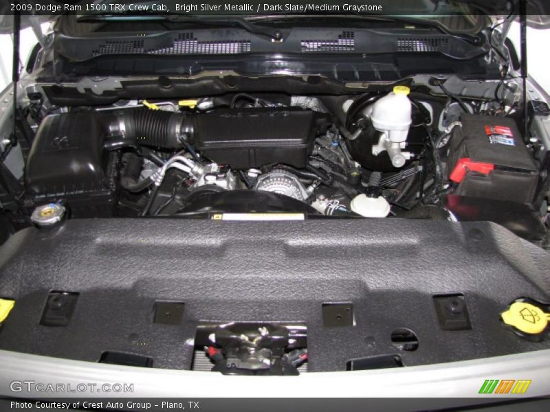Bright Silver Metallic / Dark Slate/Medium Graystone 2009 Dodge Ram 1500 TRX Crew Cab