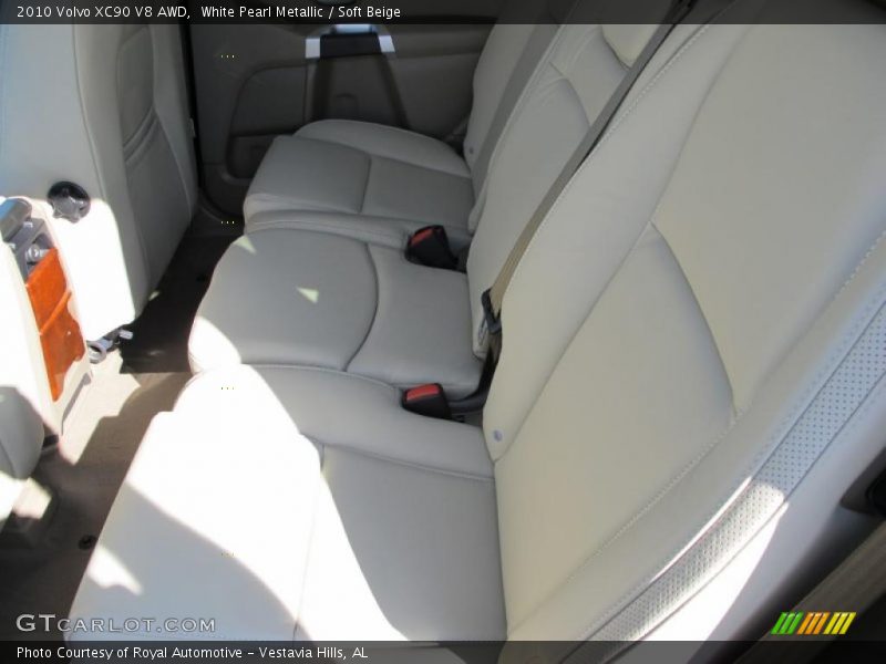 White Pearl Metallic / Soft Beige 2010 Volvo XC90 V8 AWD